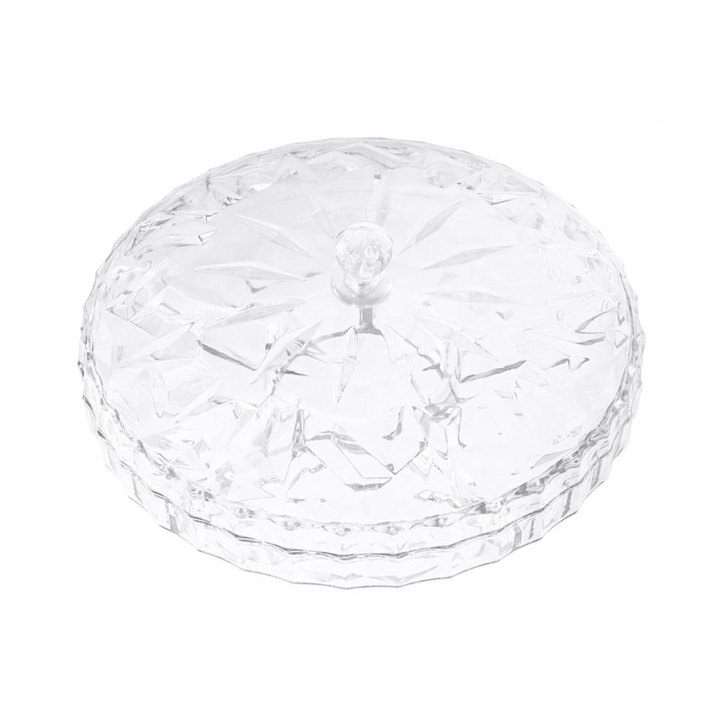 With Compartments Divided Serving Tray with Lid Veggie Tray Portable Snack Box Food Container for Biscuits, Candy, Fruits, Nuts