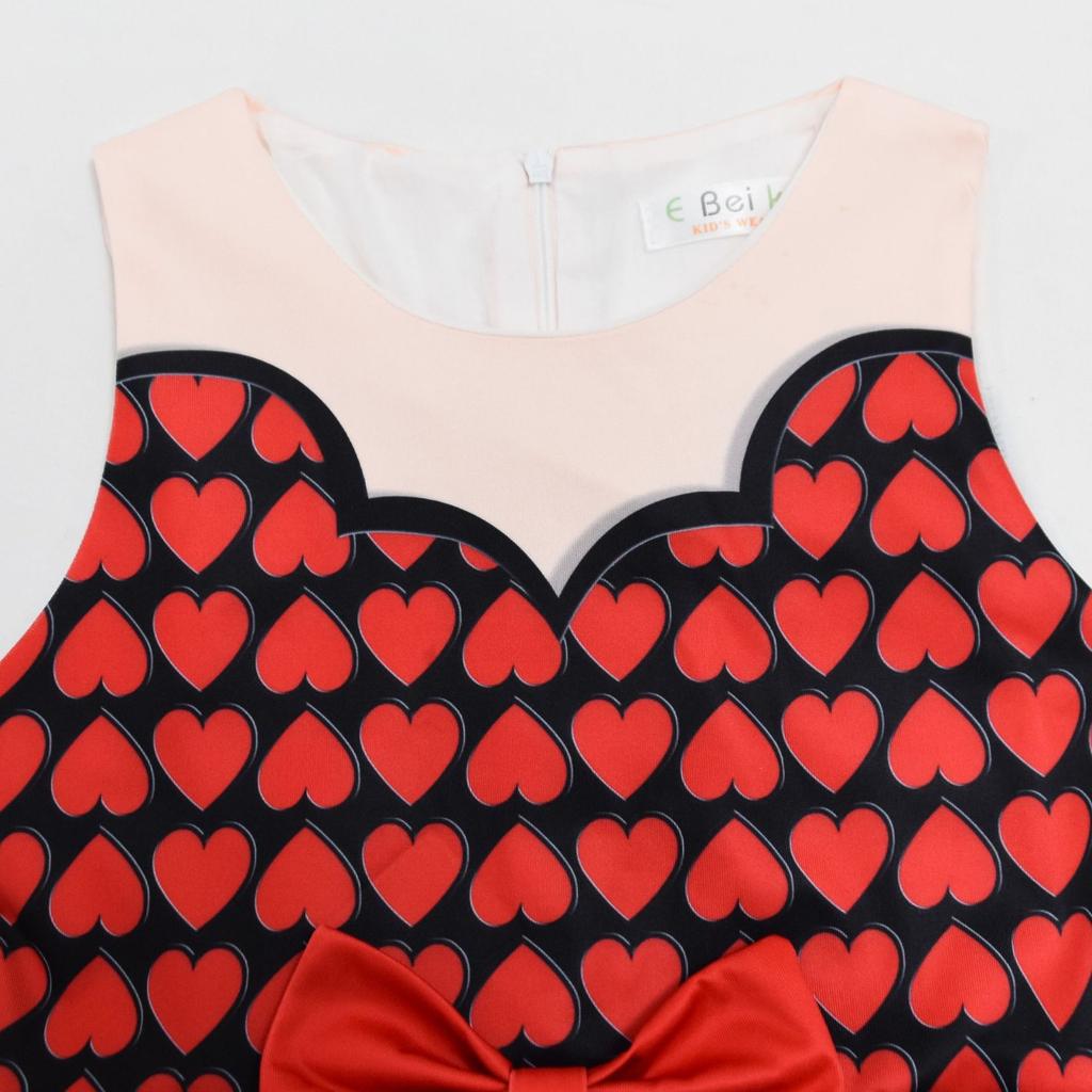 Of Hearts Kinder Halloween Print Anime Prinzessin Kleid