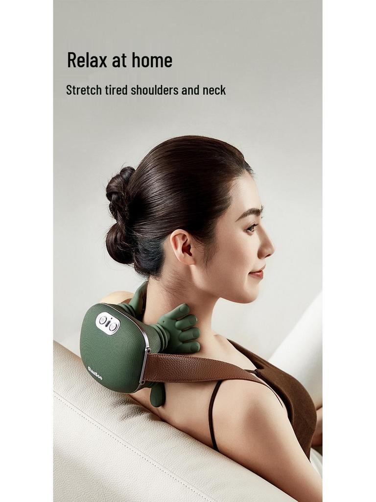 Elephant Art N7 Shoulder & Neck Massager - Ideal Father's Day Gift for Cervical & Trapezius Relief