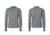 Elegant 2024 Autumn Women's Long Sleeve Wool Sweater - 100% Fine Wool Base Layer