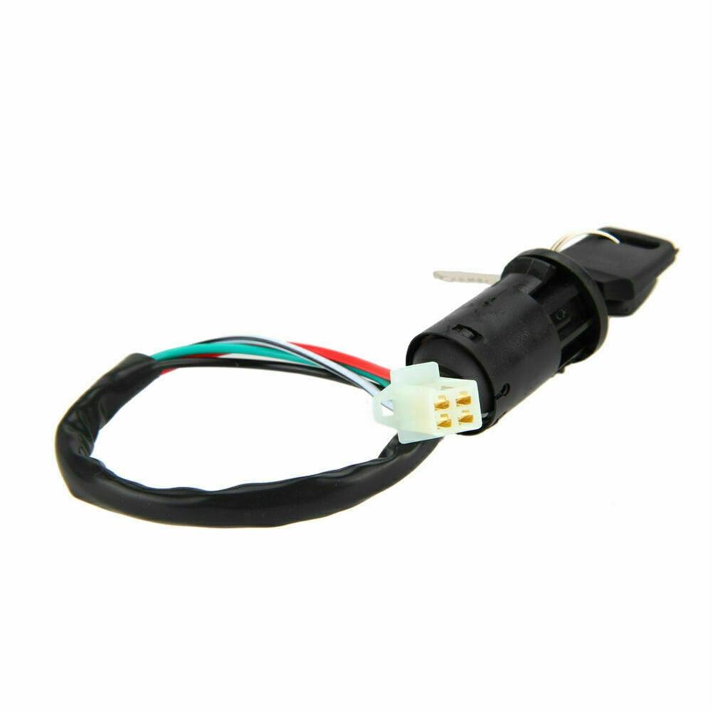 Ignition Switch Switch Motorcycle 1 * 1 PC 2pcs Key 4 Wire