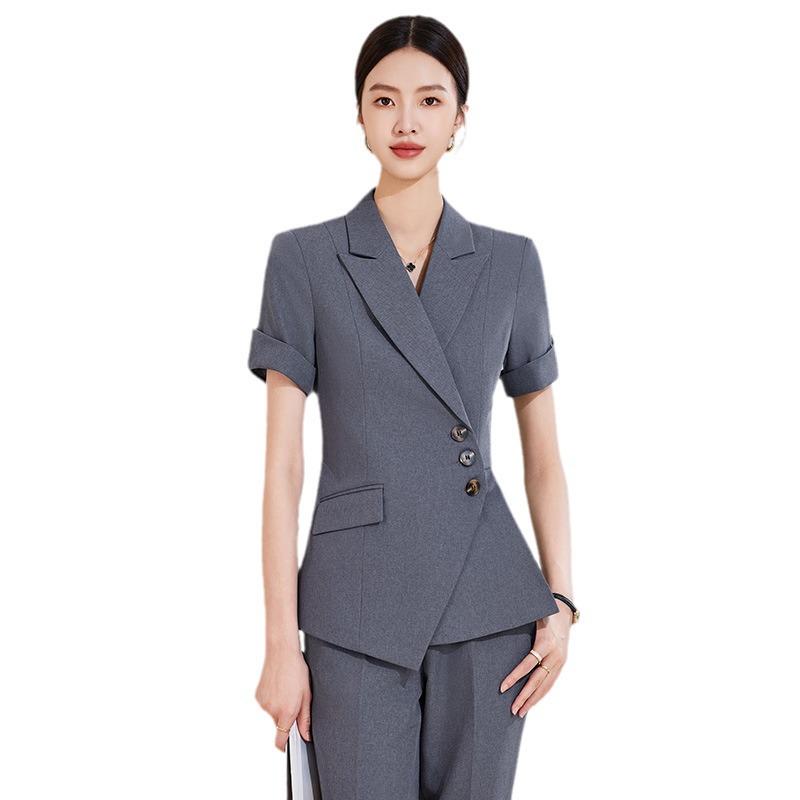 Goddess Style Professional Women's High-End Suit Skirt Set - Elegant Workwear for Mature Women