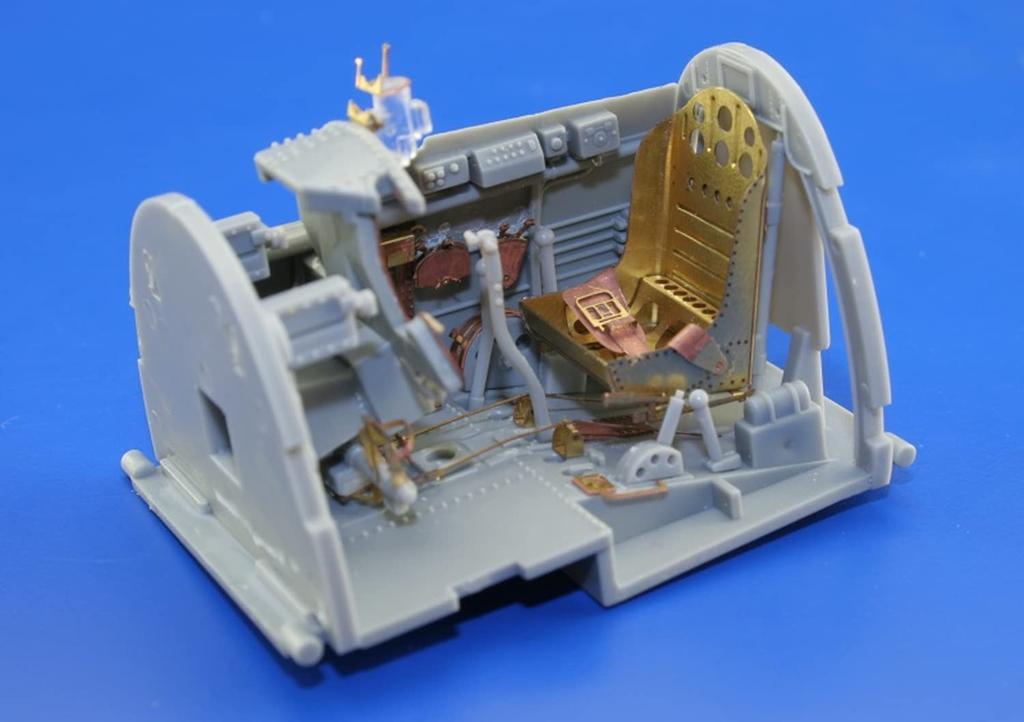 Eduard 1/32 scale Nakajima Ki-84 Hayate interior photo-etched parts (for Hasegawa) plastic model kit EDU32542