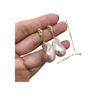 Baroque Irregular Special-Shaped Earrings Women'S Unique Versatile High-End Stud Earrings Retro Fashion Temperament Earrings