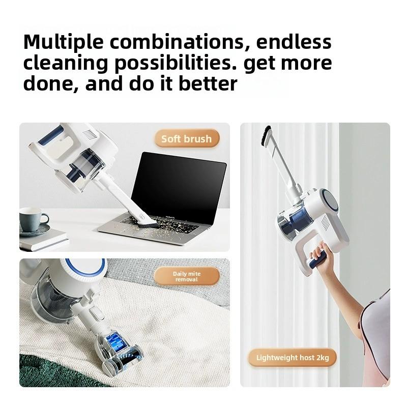 Aspirateur à main domestique puissant avec fil 500W multifonctionnel pour le nettoyage de la maison