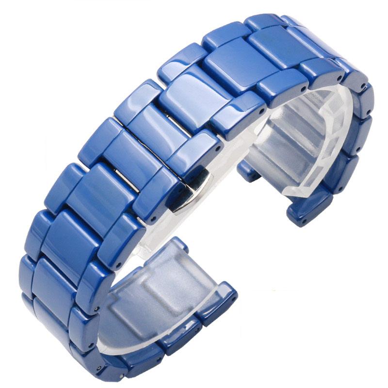 High Quality Ceramic Watchband for GC Watches Band Notched Ceramic Bracelet Fashion