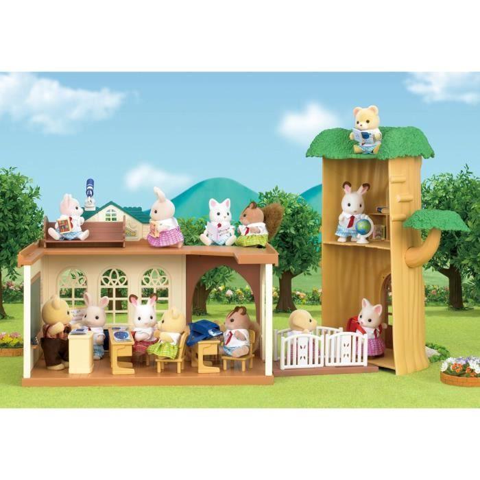 SYLVANIAN FAMILIES - 5105 - L'école de la forêt - La crèche, l'école