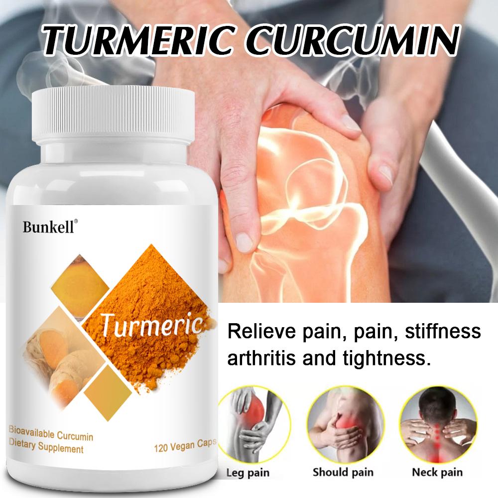 Curcumin, 120 Capsules, Vegetarian Capsules, Dietary Supplements