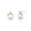 Lloyd Romantic Tie Stone Earrings Lptm1006T