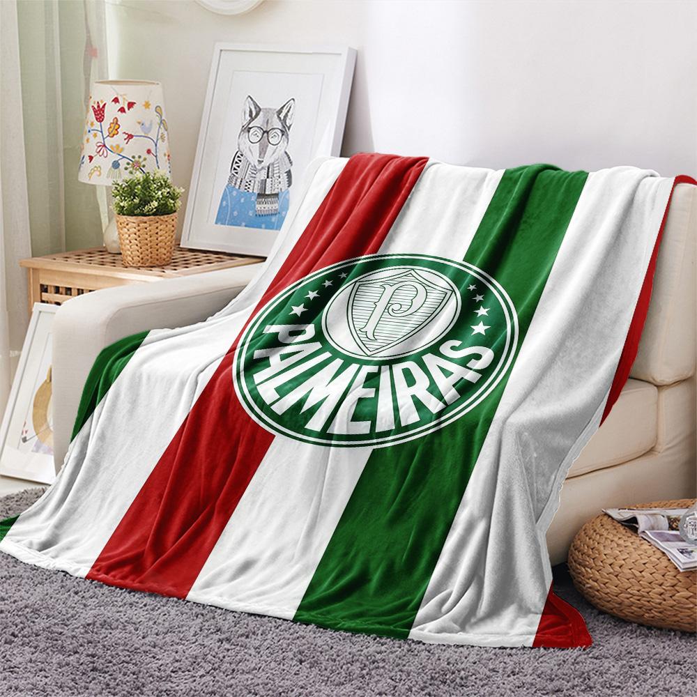 SE Palmeiras2 Flannel Blanket, High quality Comfortable for All Seasons, Home Decor, Warmth and Comfort