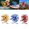 Fishing Reel Fly Wheel Spool Aluminum Alloy Body Adjustable Brake Pad Design Lightweight
