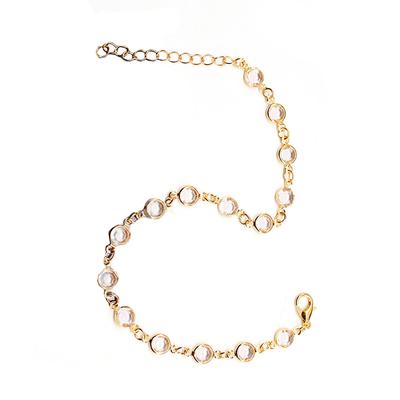 Anklet Adjustable with Rhinestones Fashion Accessory Wedding Ankle Bracelets Foot Chains Women's Anklets for Valentines Day
