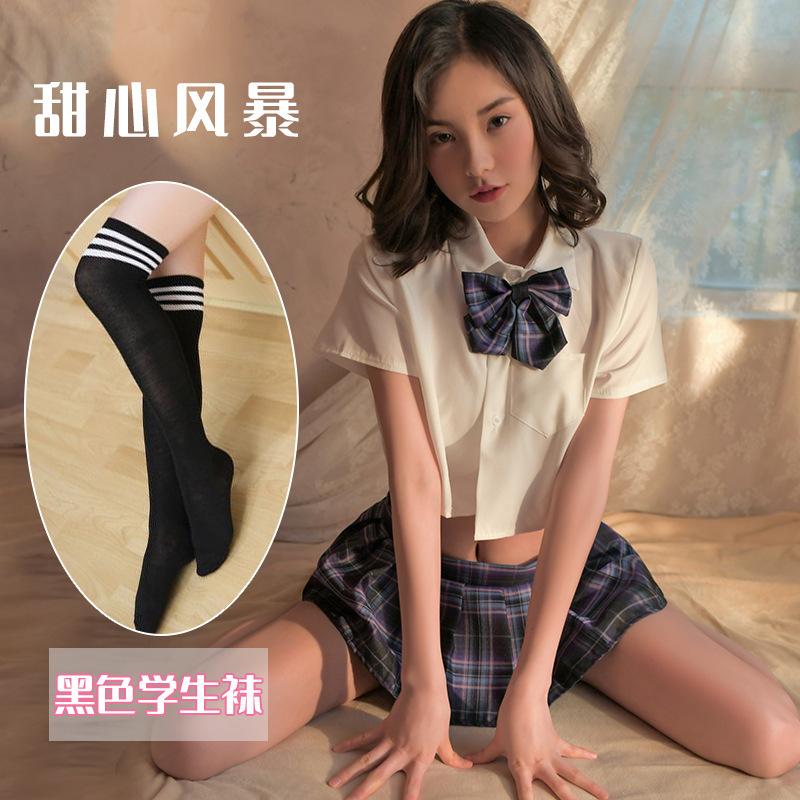 Sex underwear women's uniform sailor outfit sexy temptation pleated short skirt passion hip skirt suit pure temptation