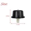 6Pcs Air Condition Switch Control Knob For Toyota Hilux Vigo Champ, Fortuner, Innova 2012 - 2015