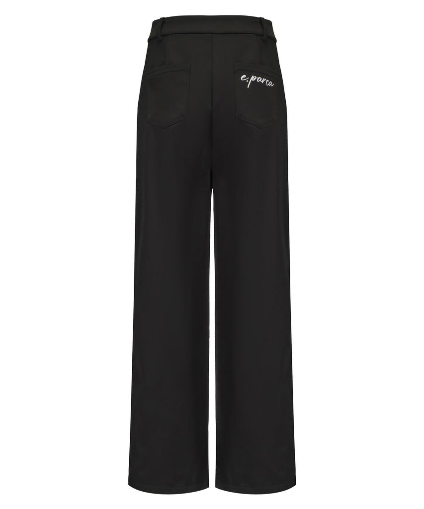 E.PARCA Log Comfort Wide Fleece Pants