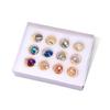 22mm Electroplated Fantasy Ball Bead Pendant Crystal Sun Catcher Diy Christmas Tree Hanging Pendant Ornaments