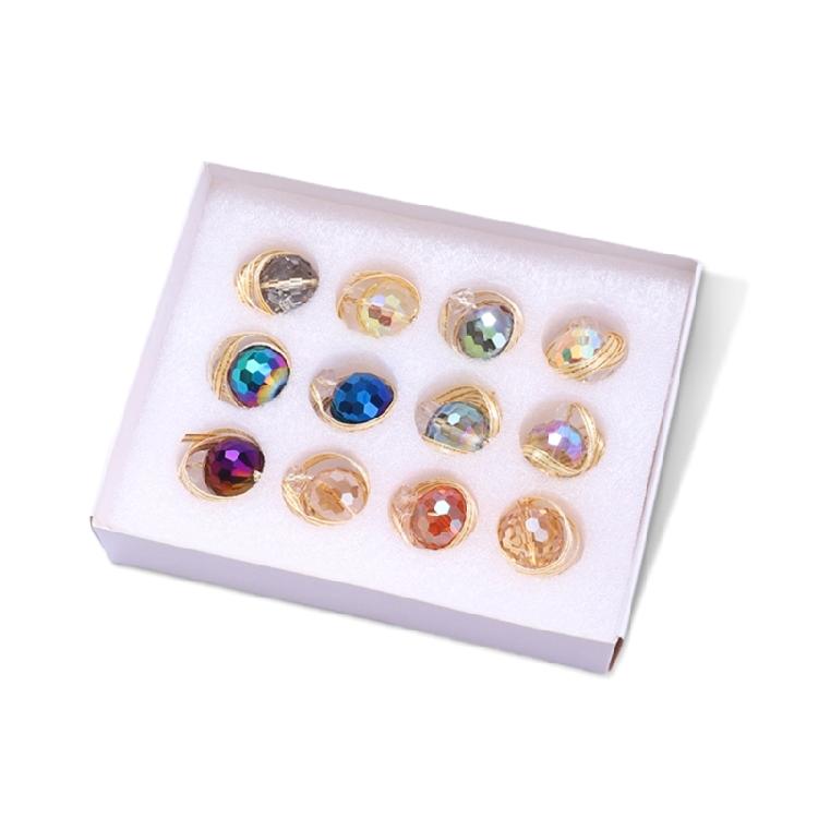 22mm Electroplated Fantasy Ball Bead Pendant Crystal Sun Catcher Diy Christmas Tree Hanging Pendant Ornaments