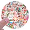 60 New Christmas Dwarf Dwarf Stickers Showcase Glass Stickers Scene Layout Christmas Stickers