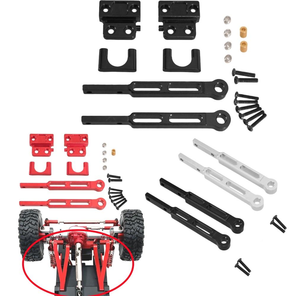 1 Satz Befestigungsplatten-Befestigungssatz Mn82 Metall Auf Hinterachse Blattfeder Modifizierte Stange Für 1/12 Mn82S 82Pro Lc79 Rc Auto Upgrade Teil