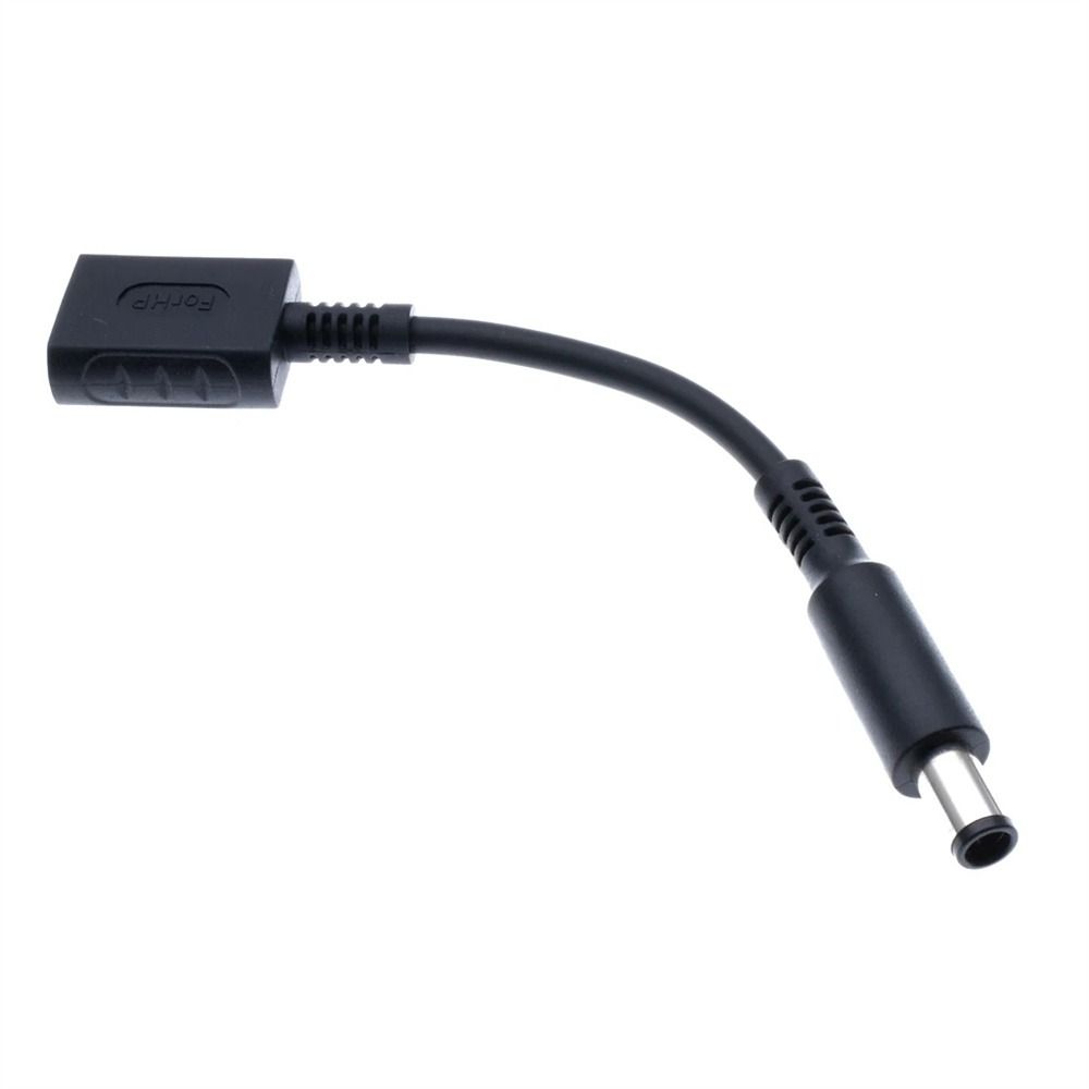 

Черный адаптер питания 4,5*3,0 мм до 7,4*5,0 мм Разъем Разъем питания для зарядки компьютера