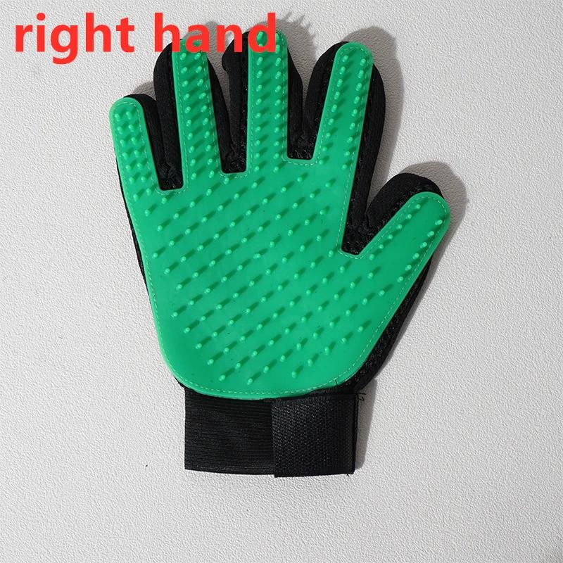 1Pc Pet Grooming Glove Cat Hair Brush For Cleaning Massage Dog Cat Removeing Hair Brush Dematting Deshedding Glove