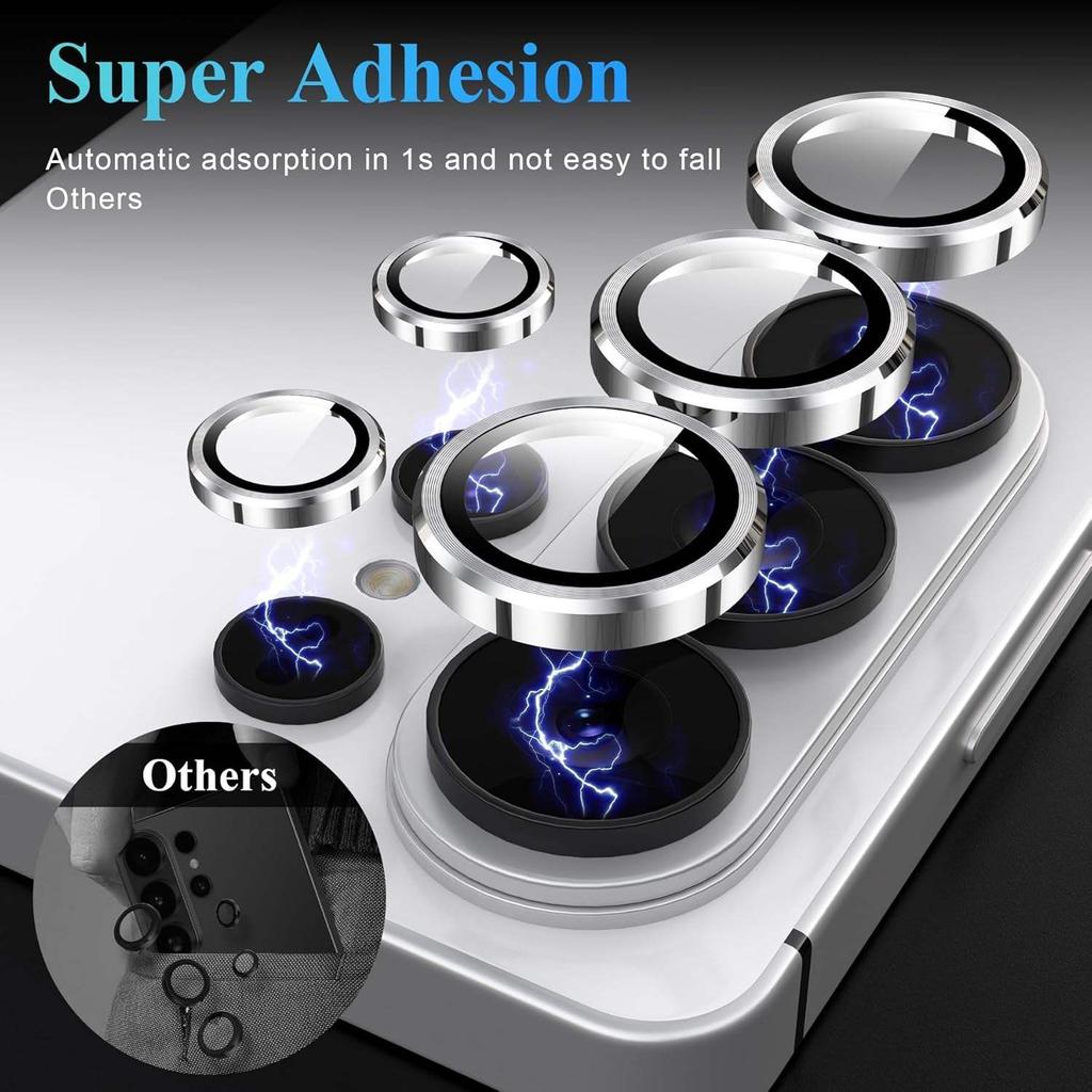 For Samsung Galaxy S26 Ultra S26 Metal Rings Camera Lens Protector Cover Protector Easy Install Camera Lens Protector Glass 4