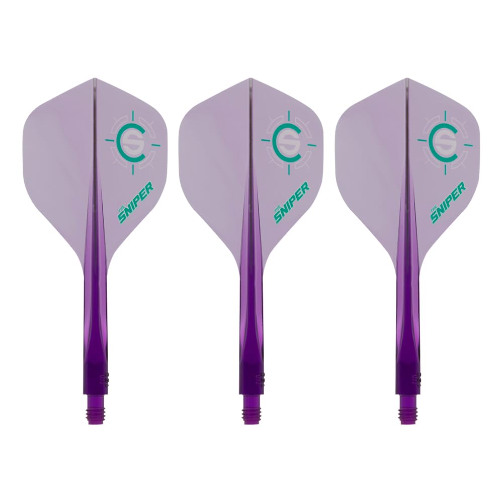 CONDOR Flight Axe 120 Connor Scott Model The Sniper Standard Short Clear Purple