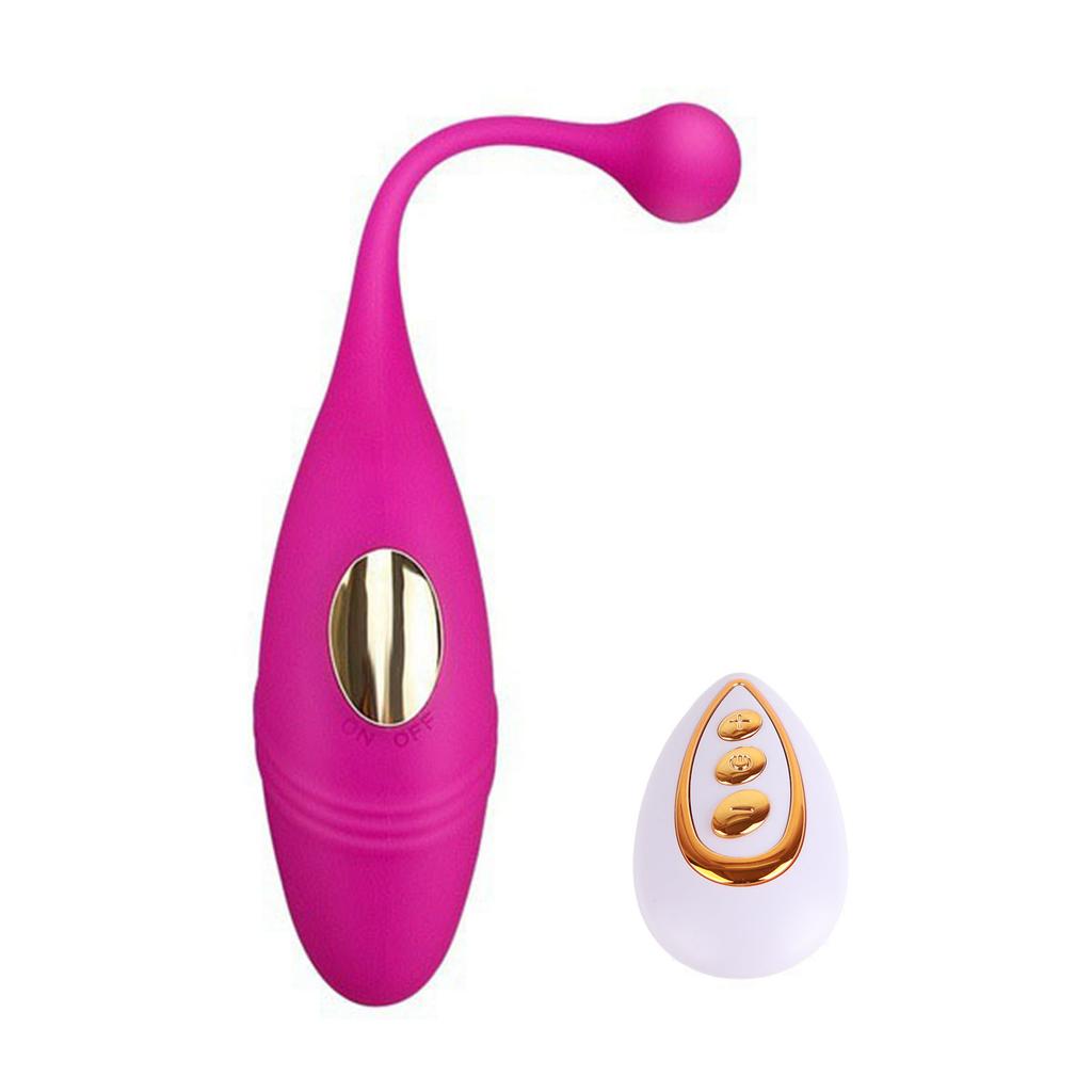 Female Vibrator Toy Waterproof USB 10 Modes Soft Silicone Women Massage Vibrator for Home Pink