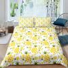 Pineapple Duvet Cover Set Black Gold Pineapple Bedding Set Polka Dot Comforter Cover Boys Girls Luxury Quilt Cover Full Queen