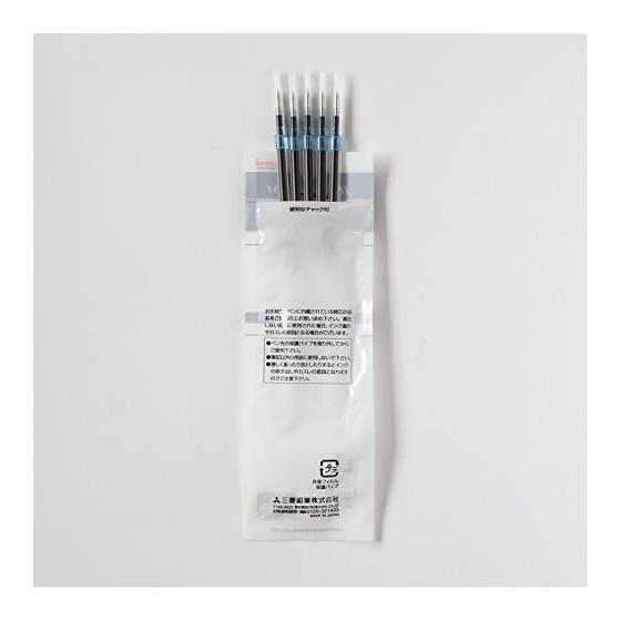 Mitsubishi Pencil Oil-Based Ballpoint Pen Jetstream Alpha Gel 0.7 SXN1000071P13 Pink & Ballpoint Pen Refill Jetstream 0.5 Black 5 pcs SXR-55P