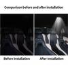 LED Car Mini Touch Light USB Charging Portable Auto Roof Ceiling Reading Night Lamp Wireless Car Decoration Ambinet Light