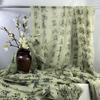 Traditional Chinese Gauze Fabric Ancient-style Poetry Fabric Tea Culture Fashionable Decoration Desk Arrangement Scene