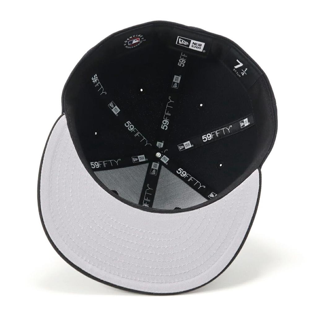 Kšiltovka New Era 59FIFTY ONSPOTZ Exkluzivní NYM Navy 7 58 59Fifty Dvoubarevná Námořnická Černá Mlb New York Mets