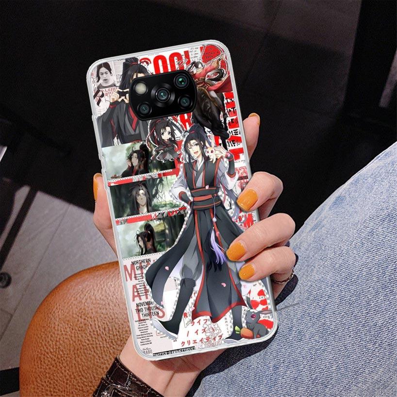 Mo Dao Zu Shi MDZS Manga Phnoe Case for Xiaomi Poco X5 X6 X7 Pro X4 Gt F7 Ultra M8 M7 Redmi 15C 15 13C 13 12C 12 Unique Cover Co