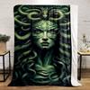 Medusa Snake Blanket bedroom Blanket for Livingroom Couch lunch break Soft throw for Friend's festival Gift