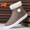 Men's Winter Warm Cotton Shoes 2025 New Classic Fashion Retro Plush Comfortable Anti Slip Snow Boots Outdoor Sports Casual Shoes