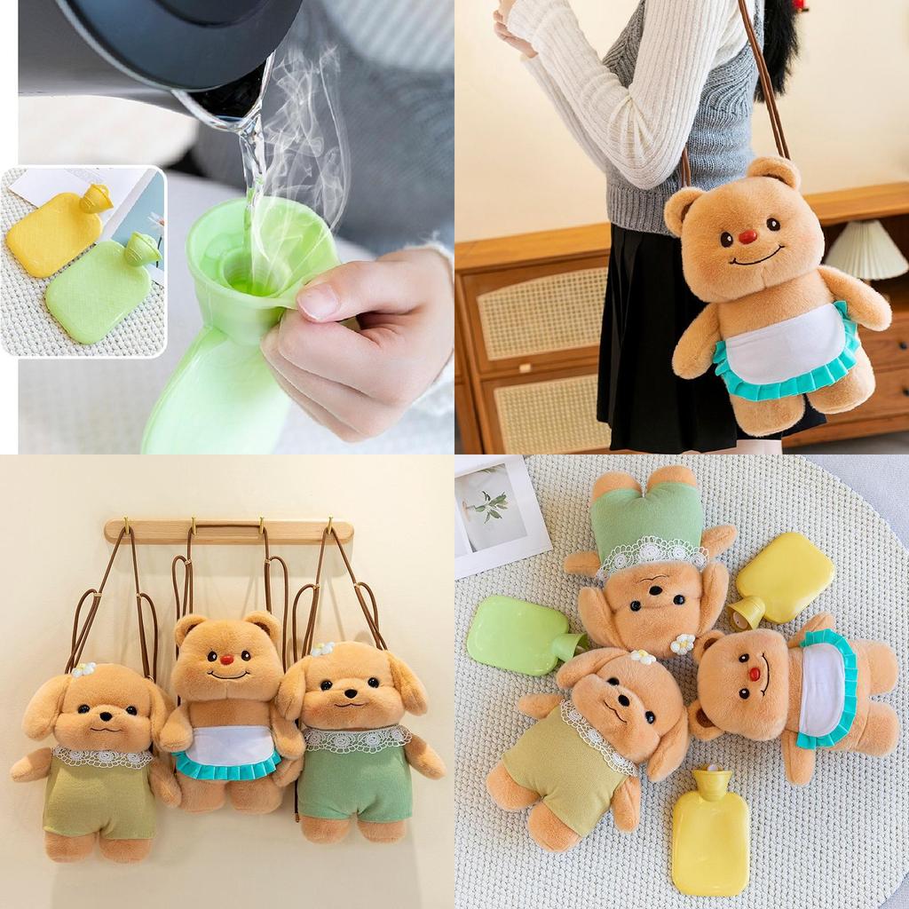 Adorable Yellow Bear Plush Toy With Soft Pp Cotton Filling Perfect For Cozy Comfort