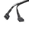 9-Pin Dual Desktop Power & Restart Switch for Motherboard