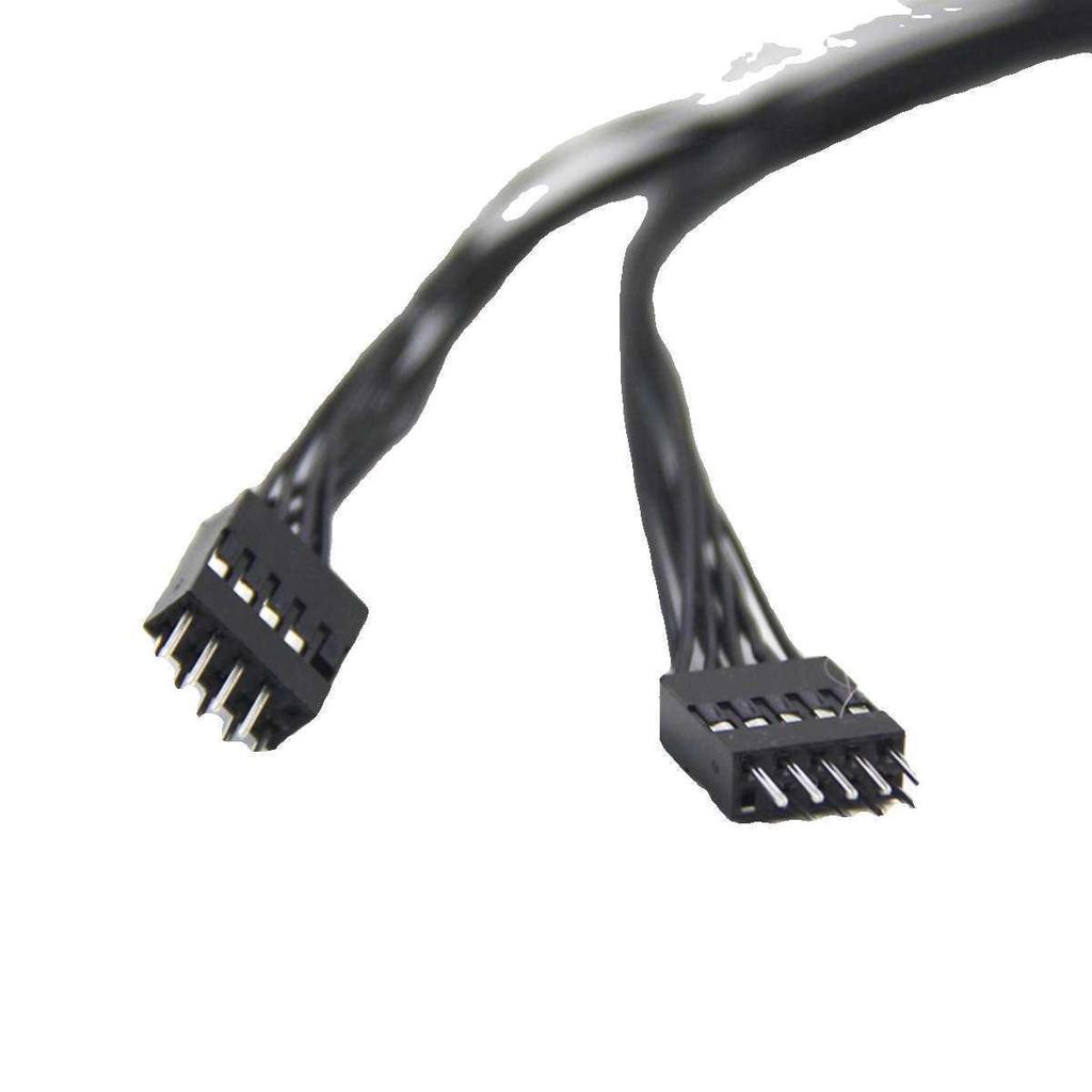 9-Pin Dual Desktop Power & Restart Switch for Motherboard