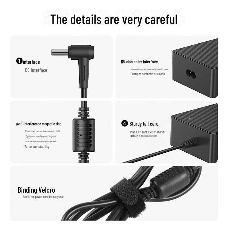 Biaz 230W Universelles Laptop-Ladegerät 19,5V 11,8A, mit 4,5x3,0mm Netzkabel