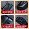 Platform Martin boots women's new popular spring and autumn boots British style single boots high heel small man with skirt short boots