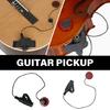 6.35mm Transducer Piezo Pickup Tuner for Acoustic Guitar Ukulele Mandolin Parts