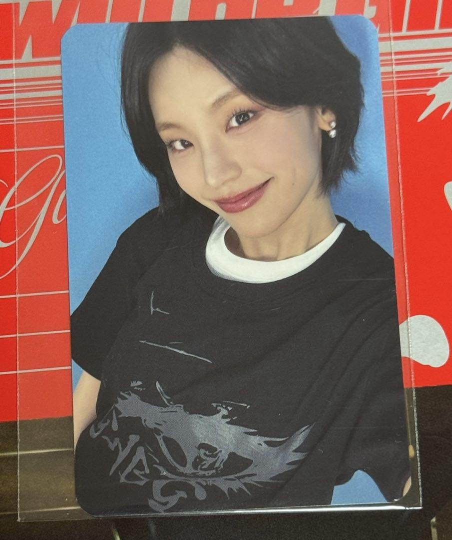 

[USED] itzy GWBG Pop-Up Limited Edition T-Shirt Trading Card