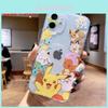 Cute Cartoon Silicone Iphone12 Phone Case For Apple 15 Pro Max Transparent Full Coverage 11 Shockproof