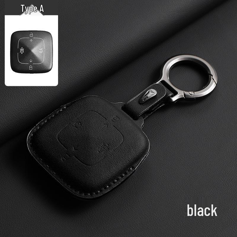 Zeekr 001 & X Smart Key Case: Cross-border Original Car Color Key Pouch & Car Accessories Buckle