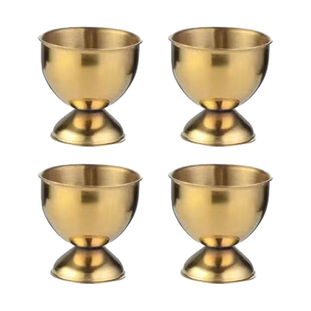 Multi-functional Stainless Steel Egg Holder Convenient And Practical Stainless Steel Boiled Egg Cups