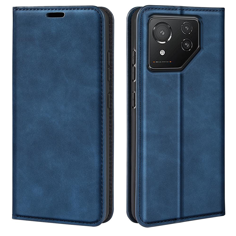 Dla Asus ROG Phone 8 5G/Phone 8 Pro 5G Etui Skóra PU Dotykowe Klapka Stojak Widok Pokrowiec na Telefon