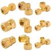 4-Min Aluminum-Plastic Pipe Fittings, 6-Min Solar Water Heater Pipe, 16mm Internal/External Thread Straight, 20mm Reducing Tee