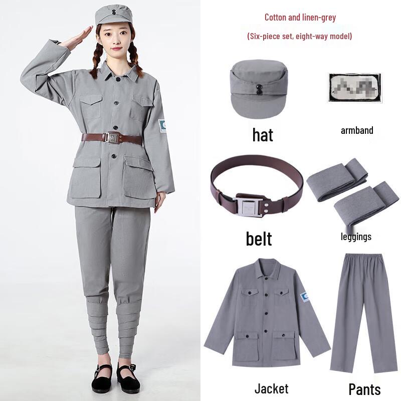 Historische chinesische Armee-Performance-Kostüme und Schuhe