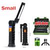 Multifunctional G51 Work Light Portable Led Rechargeable Light Waterproof Camping Light Magnet Flashlight With Built-in Battery